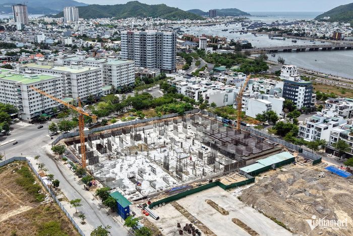 Dự án NOXH CT-01 tại phường Nam Nha Trang. Ảnh: Xuân Ngọc