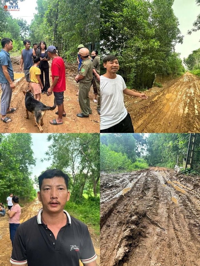  Người dân phản ánh với báo chí.