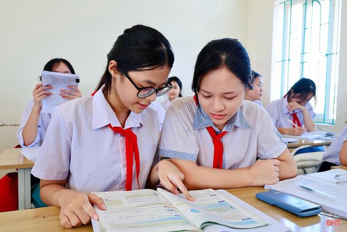 Nhà trường chủ động xây dựng kế hoạch dạy học và ôn tập phù hợp với phương án tuyển sinh khi quy định chính thức được ban hành.