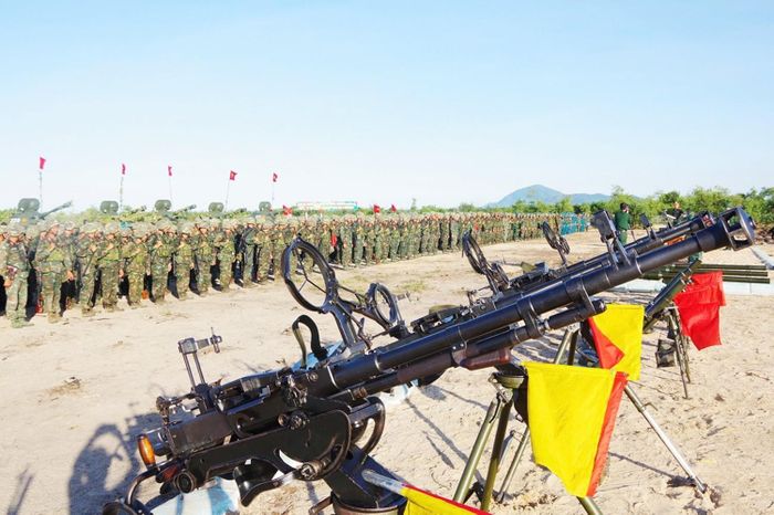 Đến thời điểm này, quân số, các loại vũ khí, đạn dược, trang thiết bị phục vụ diễn tập đều đã đầy đủ, sẵn sàng.