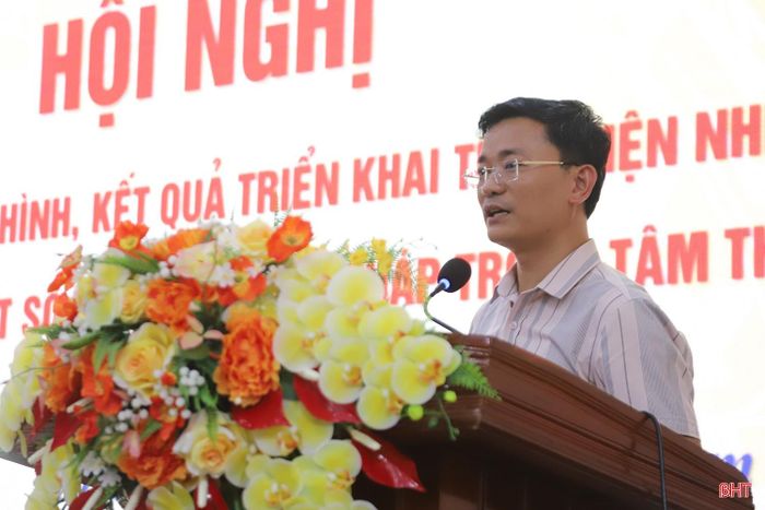  Trưởng phòng Kế hoạch - Tài chính Sở NN&MT Nguyễn Viết Đức báo cáo kết quả công tác 9 tháng năm 2026. 