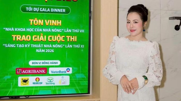 Bà Lê Nguyễn Thiên Nga chia sẻ chiến lược là xây dựng hệ sinh thái dữ liệu nông nghiệp liên thông. (Ảnh: Vietnam+)