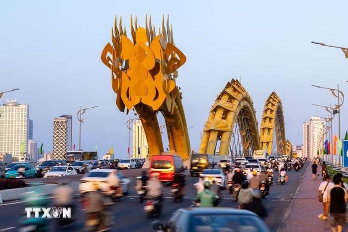 Một góc thành phố Đà Nẵng. (Ảnh: Xuân Quý/TTXVN)