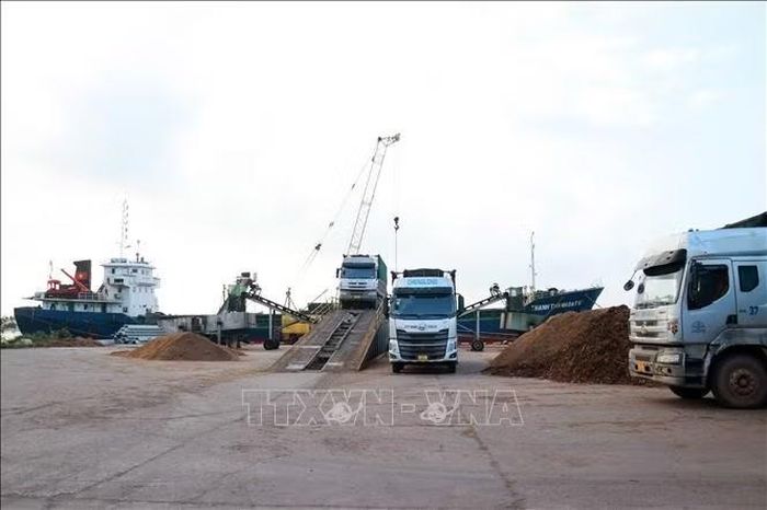 Xuất khẩu gỗ dăm qua Cảng Cửa Việt.