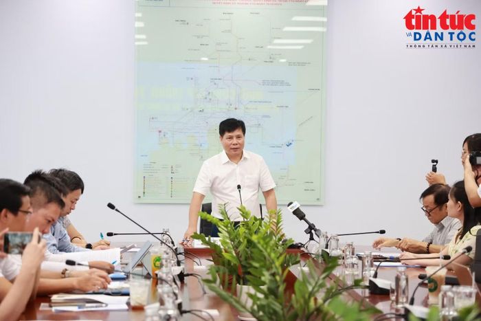 Ông Phan Công Bằng, Trưởng Ban Quản lý Đường sắt đô thị TP Hồ Chí Minh thông tin về các dự án đường sắt đô thị.