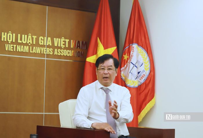 Ông Trần Công Phàn - Phó Chủ tịch Thường trực Hội Luật gia Việt Nam.
