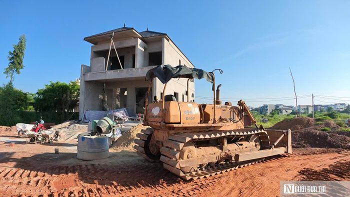 Hiện nhà thầu đang tăng tốc thi công sau khi mặt bằng sạch được bàn giao toàn bộ