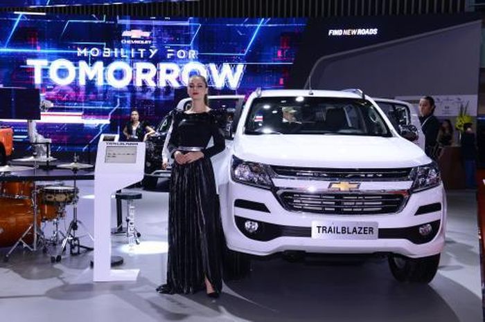 SUV Chevrolet Trailblazer. Ảnh: Văn Xuyên/BNEWS/TTXVN