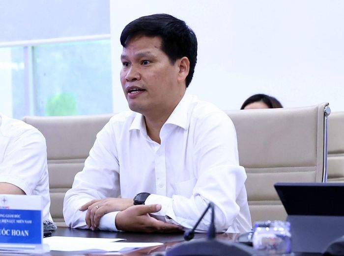 Ông Bùi Quốc Hoan, Phó Tổng giám đốc EVNSPC. Ảnh: Huy Hùng/TTXVN