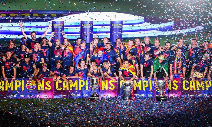 Real yêu cầu xem xét các danh hiệu vô địch của Barcelona. Ảnh: David Ramos/Getty Images