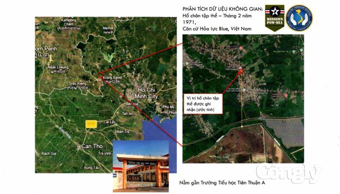 Hình ảnh tư liệu các vị trí căn cứ hỏa lực Blue do tổ chức Mission POW-MIA (Mỹ) cung cấp.
