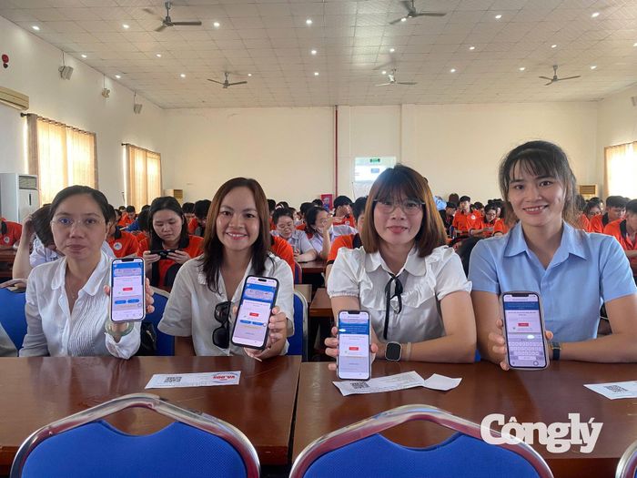 Các thí sinh ở Trường Cao đẳng Du lịch Vũng Tàu.