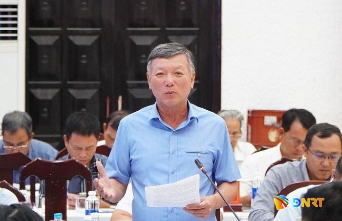 Đại biểu góp ý cho đồ án quy hoạch. Ảnh: TÂM ĐAN