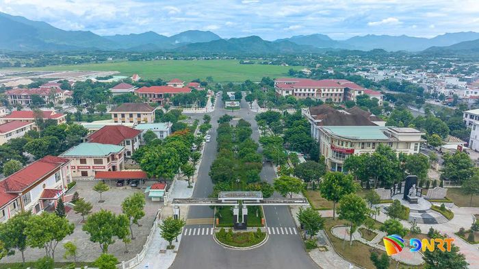 Trung tâm hành chính xã Hòa Vang. Ảnh: DNRT