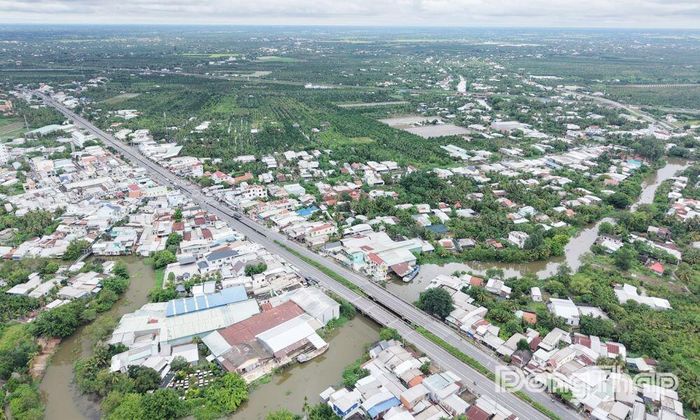 Một góc đô thị Bình Phú.