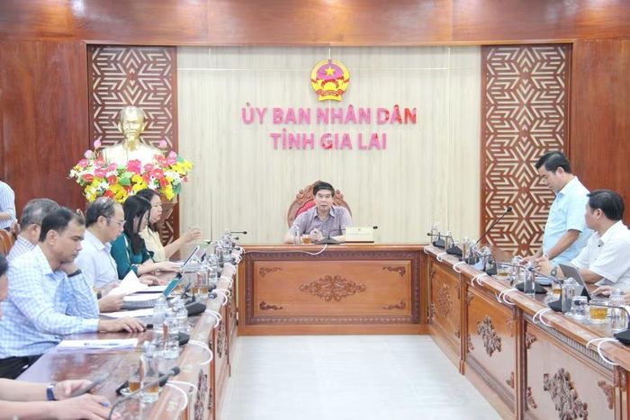  Quang cảnh cuộc họp. Ảnh: Trọng Lợi 
