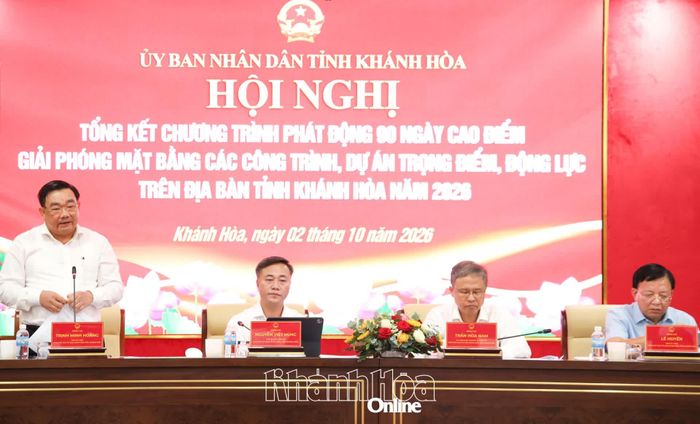 Đồng chí Trịnh Minh Hoàng phát biểu tại hội nghị.