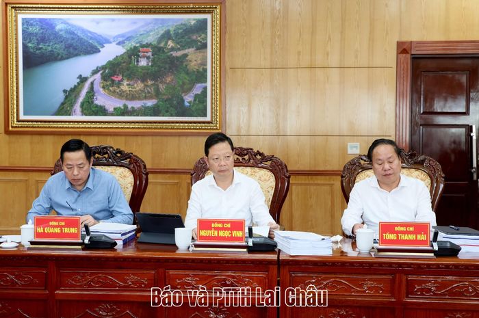 Các đại biểu dự cuộc họp. 