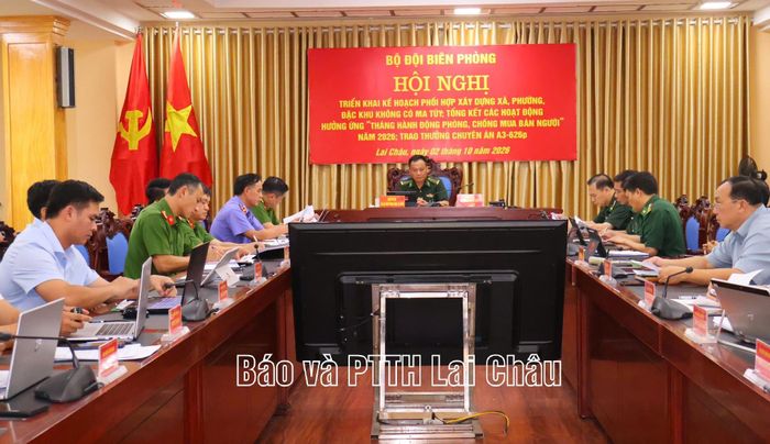 Quang cảnh hội nghị tại điểm cầu tỉnh.