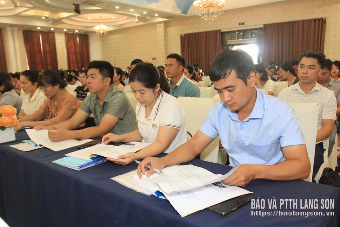 Đại biểu tham dự tập huấn
