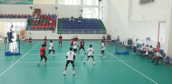 Các trận thi đấu diễn ra sôi nổi, hấp dẫn.
