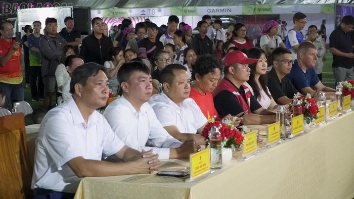 Các đại biểu dự Lễ khai mạc Giải chạy Mù Cang Chải Ultra Trail 2026.