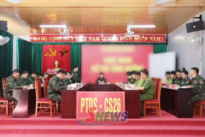 Thực hành xử trí tình huống trên bản đồ.