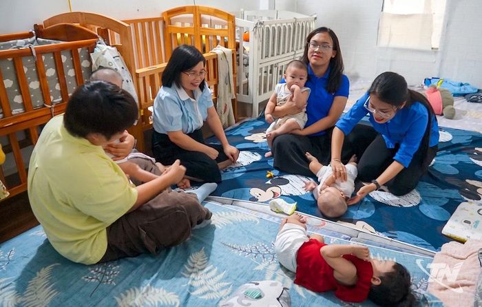 Các em nhỏ ở Nhà tạm lánh Tâm An.