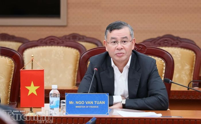 Bộ trưởng Bộ Tài chính Ngô Văn Tuấn. Ảnh: Mạnh Tuấn