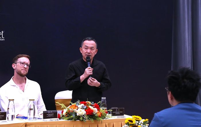 Nhạc sĩ Quốc Trung khẳng định, sự đồng hành của LSO cùng VACC góp phần tạo nên cầu nối giữa khán giả Hà Nội và các nghệ sĩ, tác phẩm của âm nhạc giao hưởng thế giới.