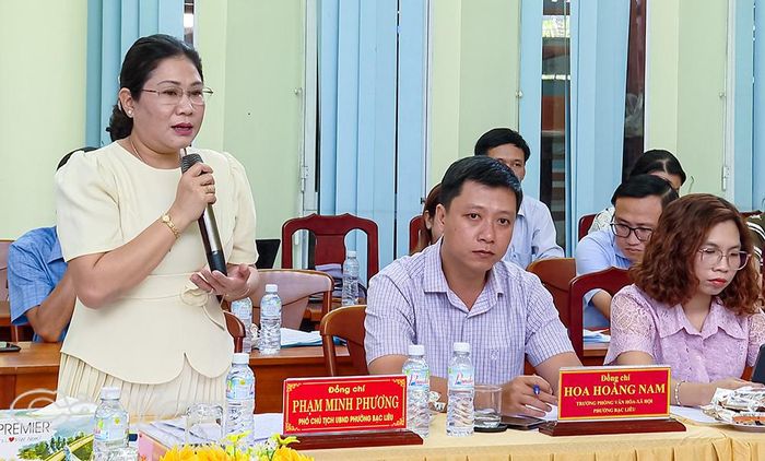  Bà Phạm Minh Phương, Phó Chủ tịch UBND phường Bạc Liêu khẳng định, 100% cơ sở giáo dục công lập trên địa bàn phường triển khai mức thu bằng hoặc thấp hơn trần tối đa quy định tại Quyết định 181 của UBND tỉnh.