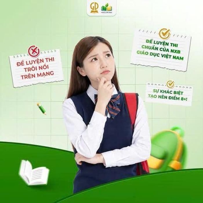 Nền tảng Học liệu số với bộ đề luyện thi được bảo chứng bởi NXB Giáo dục Việt Nam