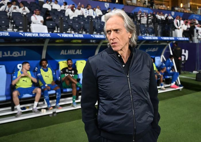 HLV Jorge Jesus cho biết ông chưa muốn tiếp tục đề cập đến những ồn ào liên quan Cristiano Ronaldo. (Ảnh: Reuters)