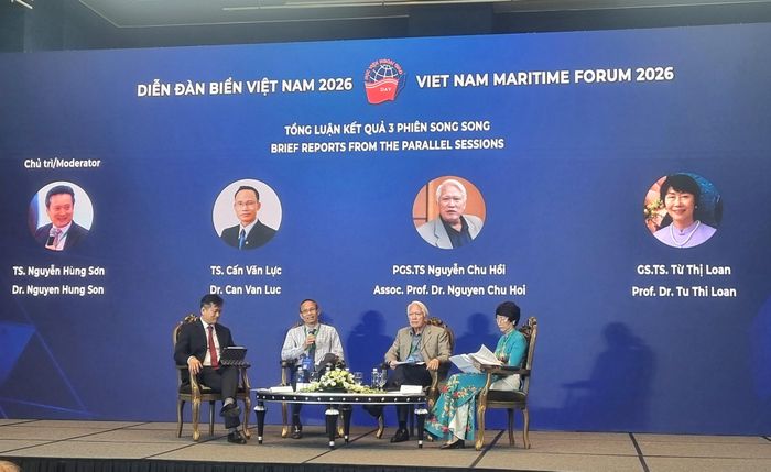Phiên tổng luận Diễn đàn Biển Việt Nam 2026.