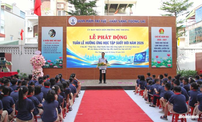 Quang cảnh buổi lễ phát động. Ảnh: Cao Kỳ
