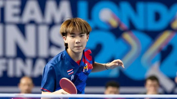 Tay vợt Thitaphat Preechayan tạo dấu ấn ở ASIAD 20. Ảnh: Thairath