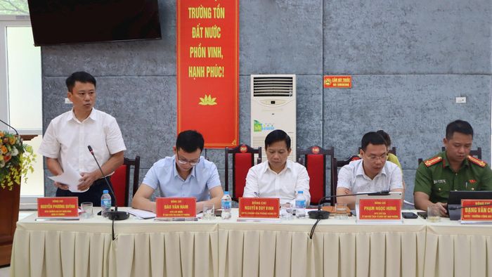 Đại biểu tham luận tại hội nghị. Ảnh: XS