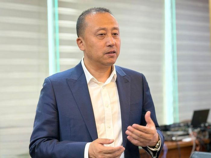 Ông Yu Guiyong, Giám đốc Ban Nghiên cứu Công nghiệp và Hợp tác Quốc tế, Hiệp hội Năng lượng điện gió Trung Quốc (CWEA). Ảnh: Kiều Thoan Thu