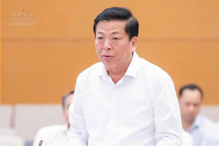 Bộ trưởng Bộ Xây dựng Trần Hồng Minh. Ảnh: Media Quốc hội