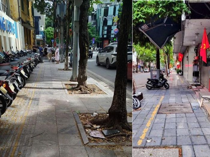 Sau hơn 3 tháng triển khai của lực lượng tuần tra bằng xe đạp, phố phường đã trở nên thông thoáng hơn. Ảnh: T.N.