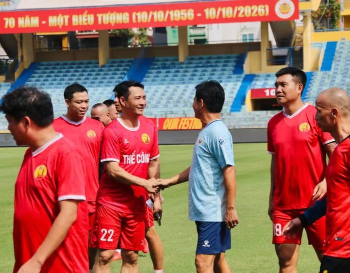 Ngày hội là dịp để các cựu cầu thủ gặp gỡ, ôn kỷ niệm