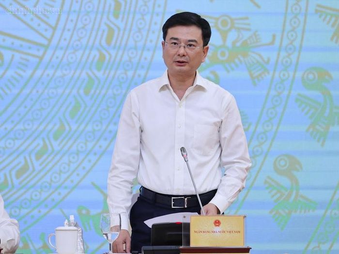 Phó Thống đốc Ngân hàng Nhà nước Việt Nam Phạm Thanh Hà trả lời câu hỏi của báo chí - Ảnh: chinhphu.vn