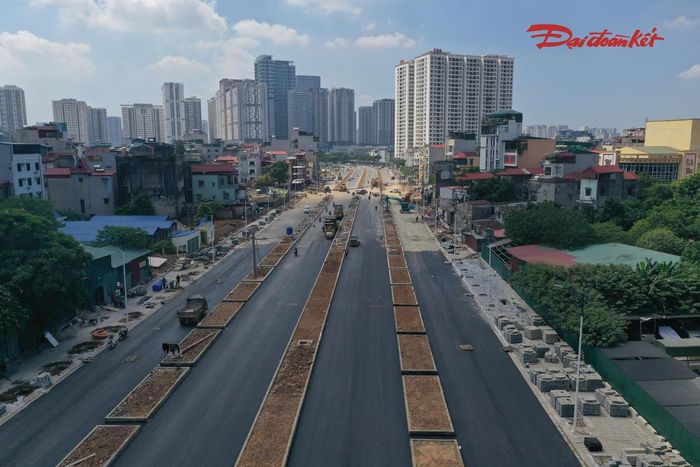Đoạn tuyến dài 582m này giữ vai trò kết nối giữa nhiều khu đô thị lớn như khu đô thị Tây Hồ Tây, khu đô thị Ngoại giao đoàn và Khu đô thị Nam Thăng Long.