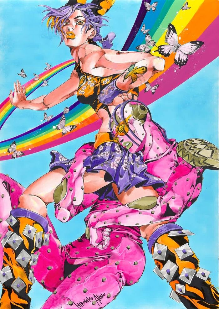 JoJo’s Bizarre Adventure: Part 6, Stone Ocean (2003), của Hirohiko Araki. Ảnh: Bảo tàng de Young.