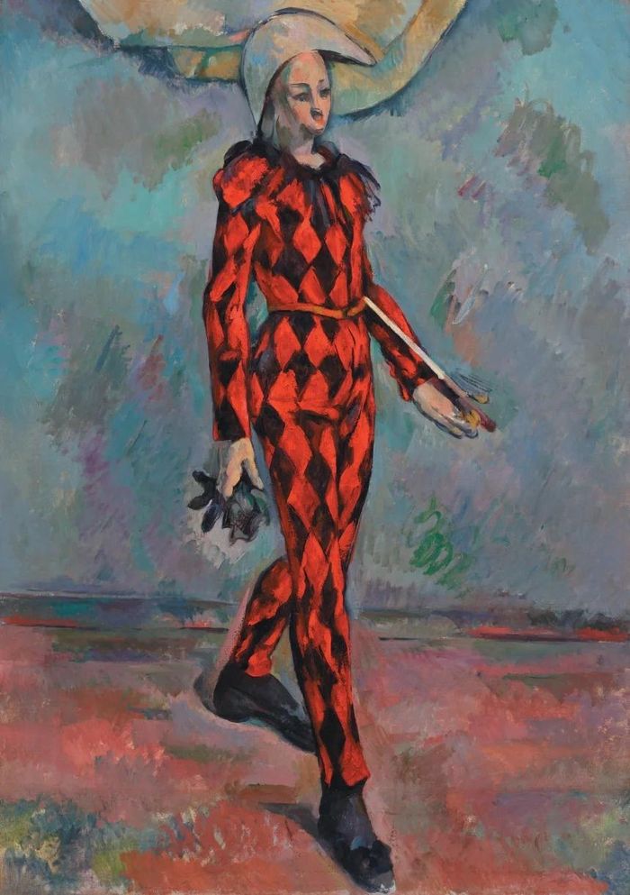  Bức tranh Arlequin của Cézanne không được trưng bày tại bảo tàng, chuẩn bị xuất hiện trên thị trường đấu giá. Ảnh: Sotheby's. 
