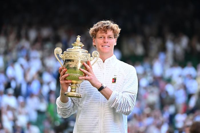 Sau chức vô địch Wimbledon 2026, Sinner dần rút lui khỏi các giải đấu lớn khác. Ảnh: Ronald Garros.