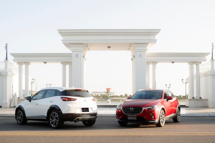 Giá bán của CX-5 đang gây sức ép lên không chỉ đối thủ cùng tầm giá mà còn với nhóm xe phân khúc dưới. Ảnh: Thaco.