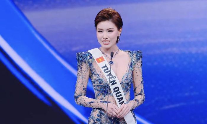 Á hậu 3 Diệu Huyền (rapper Pháo)