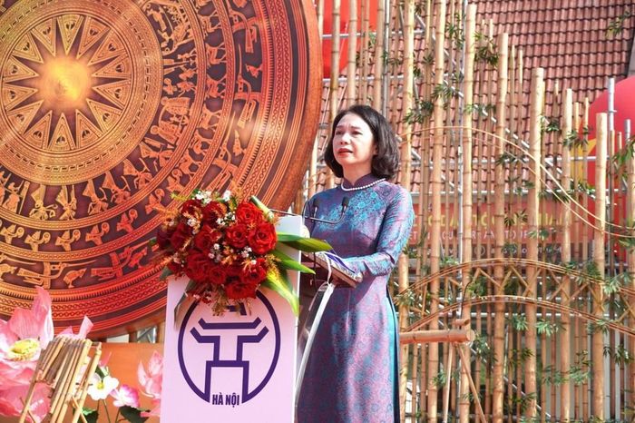 Bà Vũ Thu Hà - Phó Chủ tịch UBND Thành phố Hà Nội