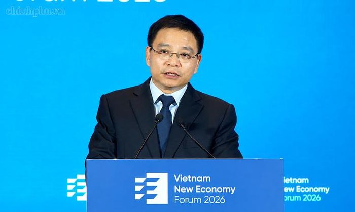 Phó Thủ tướng Nguyễn Văn Thắng cho biết kinh tế Việt Nam tiếp tục duy trì đà tăng trưởng cao trong bối cảnh kinh tế thế giới diễn biến nhanh, phức tạp và khó lường - Ảnh chinhphu.vn/Đức Tuân